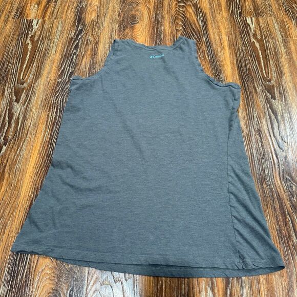 Columbia Women’s‎ L Gray Colorful Tank Top Floral Medallion Top - Picture 3 of 5
